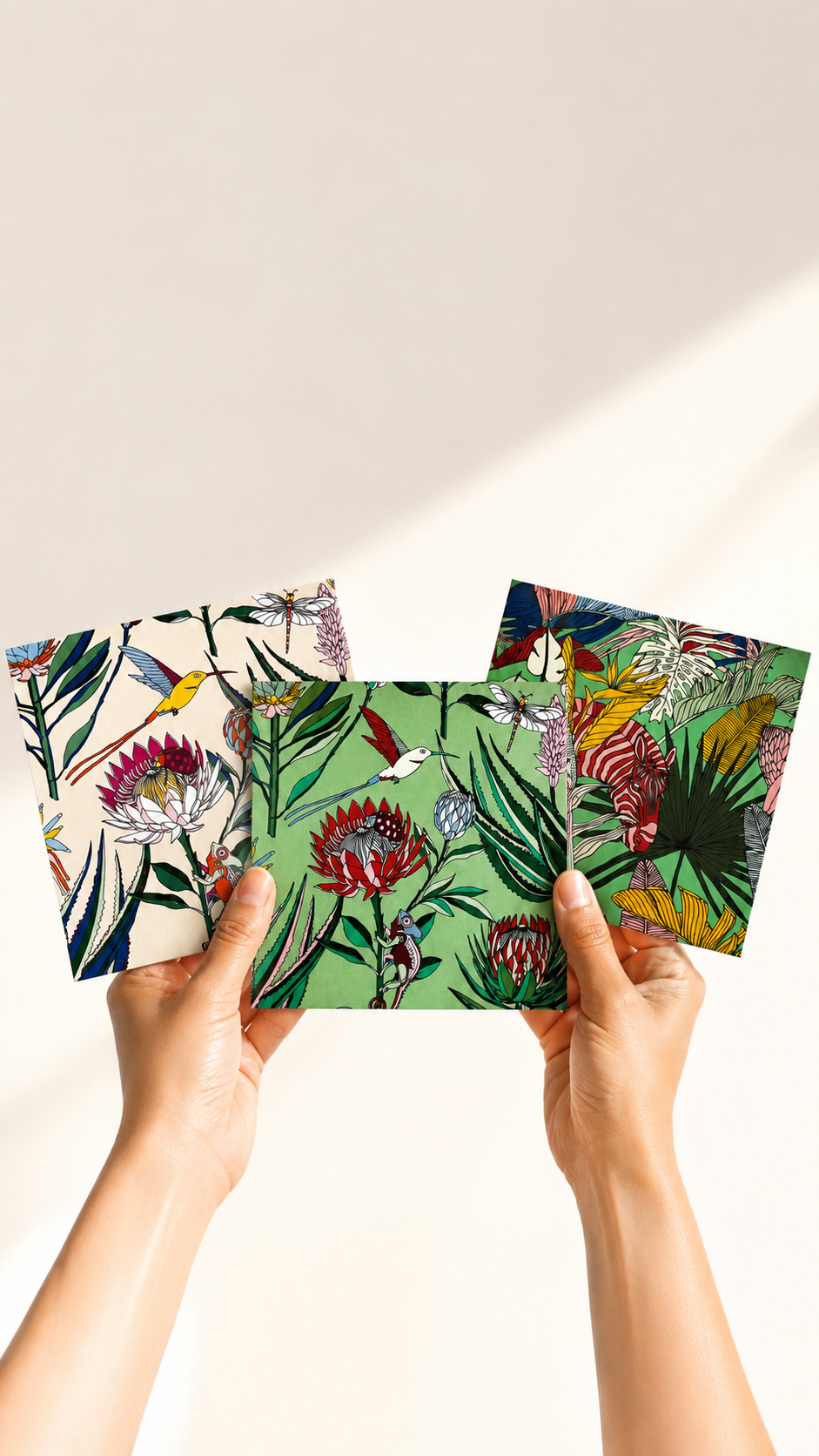 Blank note cards collection available at Mopti Living