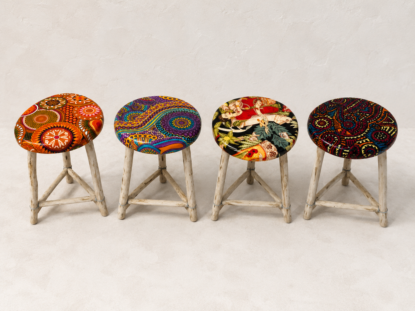 short resin stools - Mopti Living