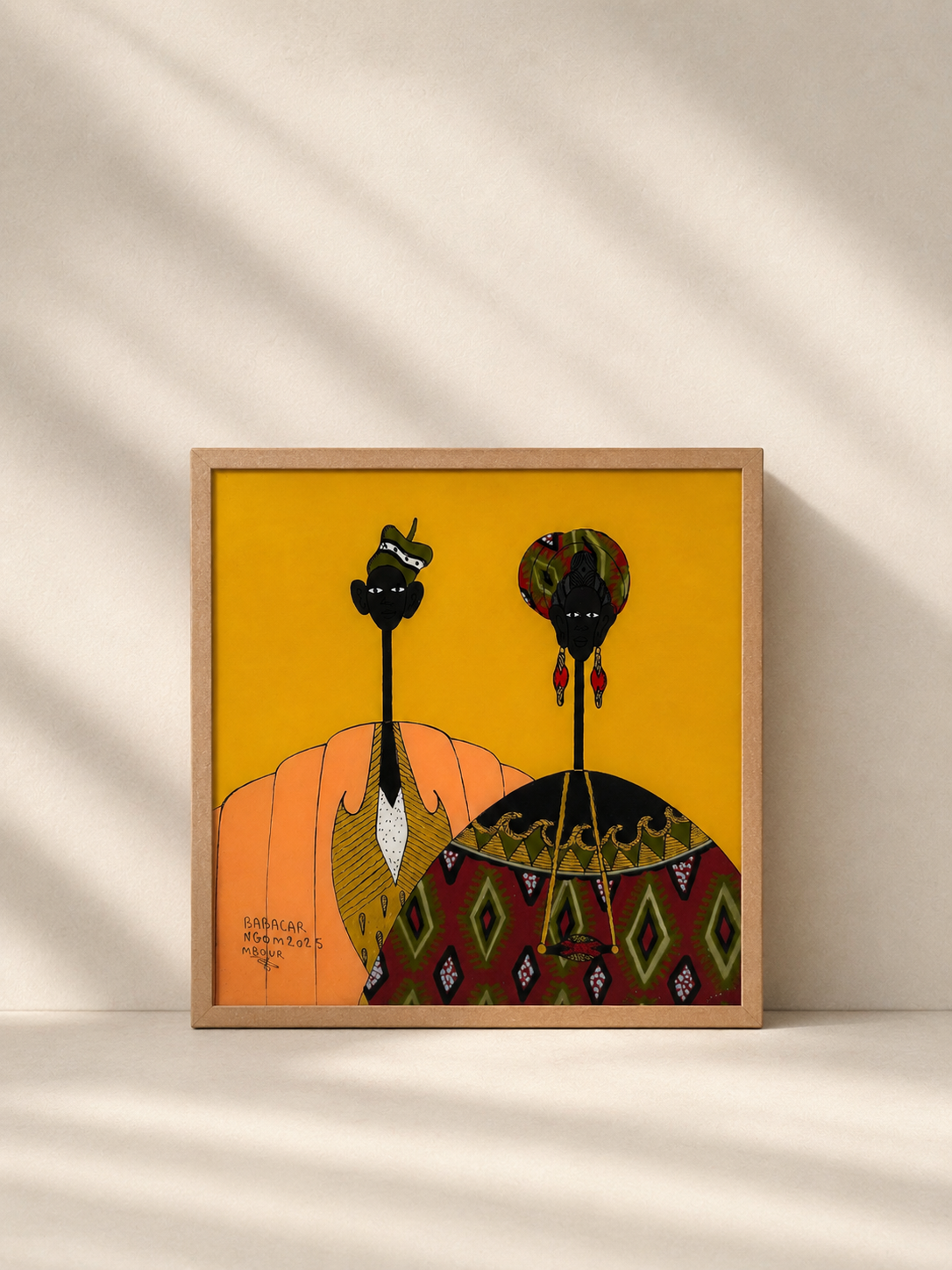 Sous Verre 20x20cm