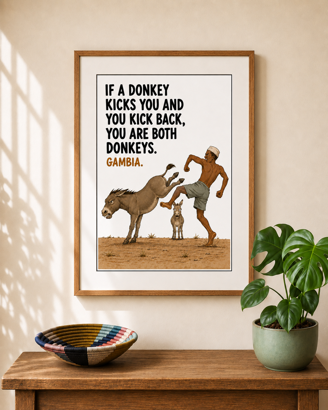 If a Donkey Kicks You — Gambia